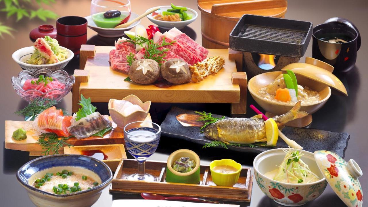 Hinokitei Bokusui Hotel Kusatsu  Buitenkant foto